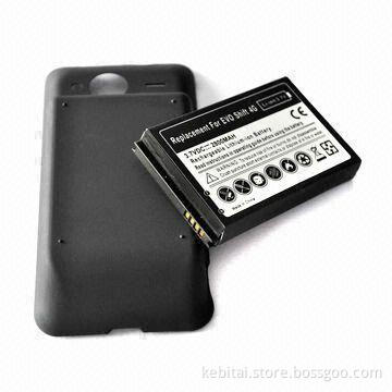 Extended Battery Pack with 2800mAh DiKTE Battery Cell and Black Cover, Suitable for HTC EVO Shift 4G